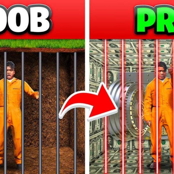 NOOB vs PRO PRISON